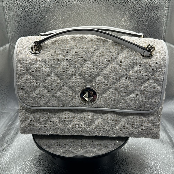 Stunning cloth Kate Spade. Can be handbag or crossbody with adjustable straps - Picture 5 of 7